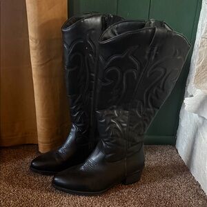 Torrid Black Wide Calf/ Wide Width Boots